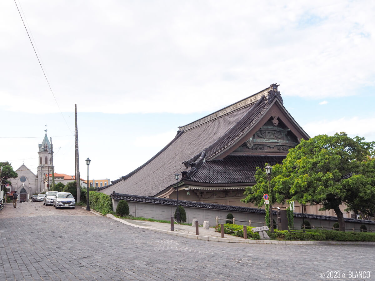 東本願寺函館別院とカトリック元町教会