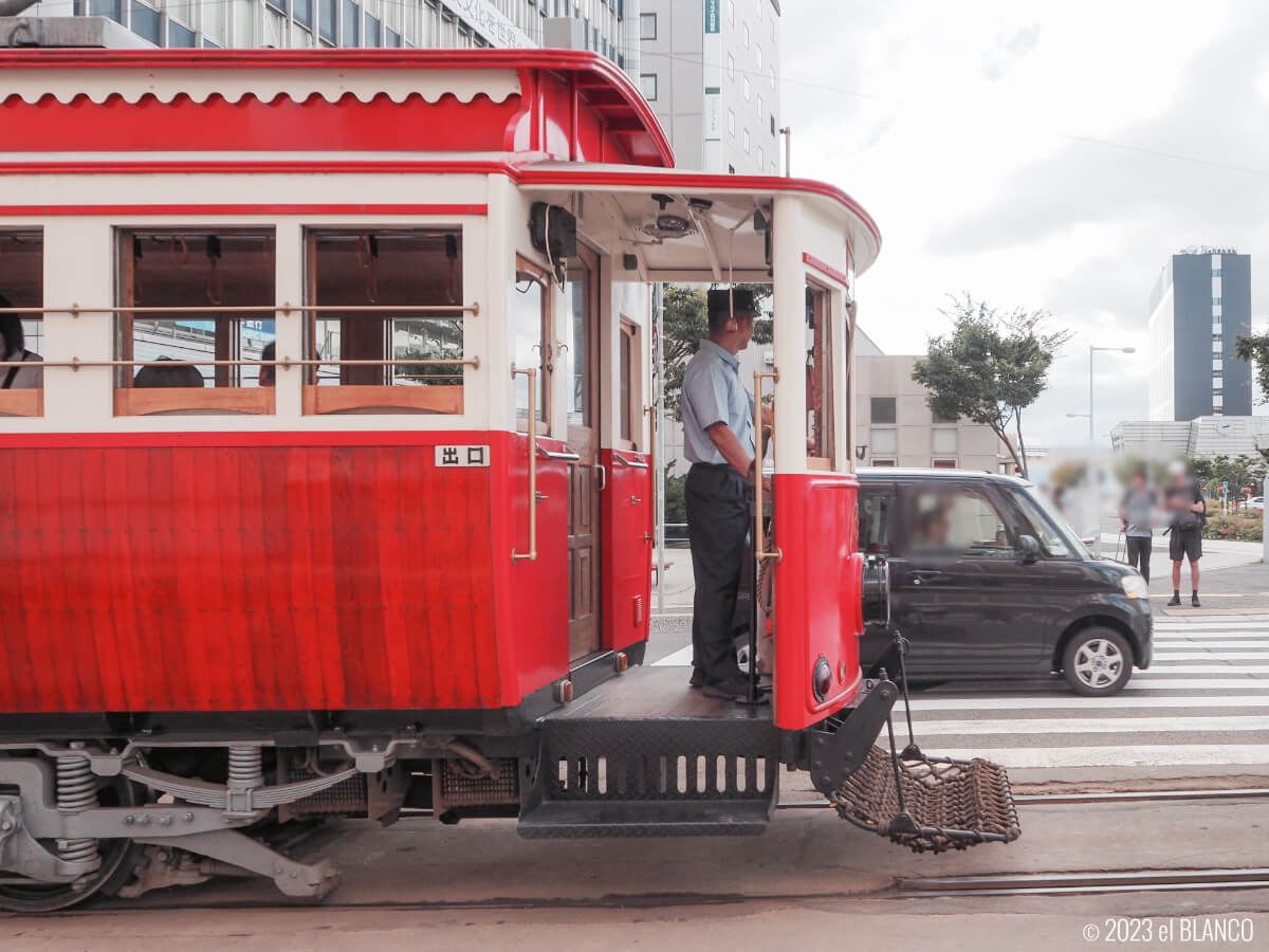 函館の路面電車『箱館ハイカラ號』